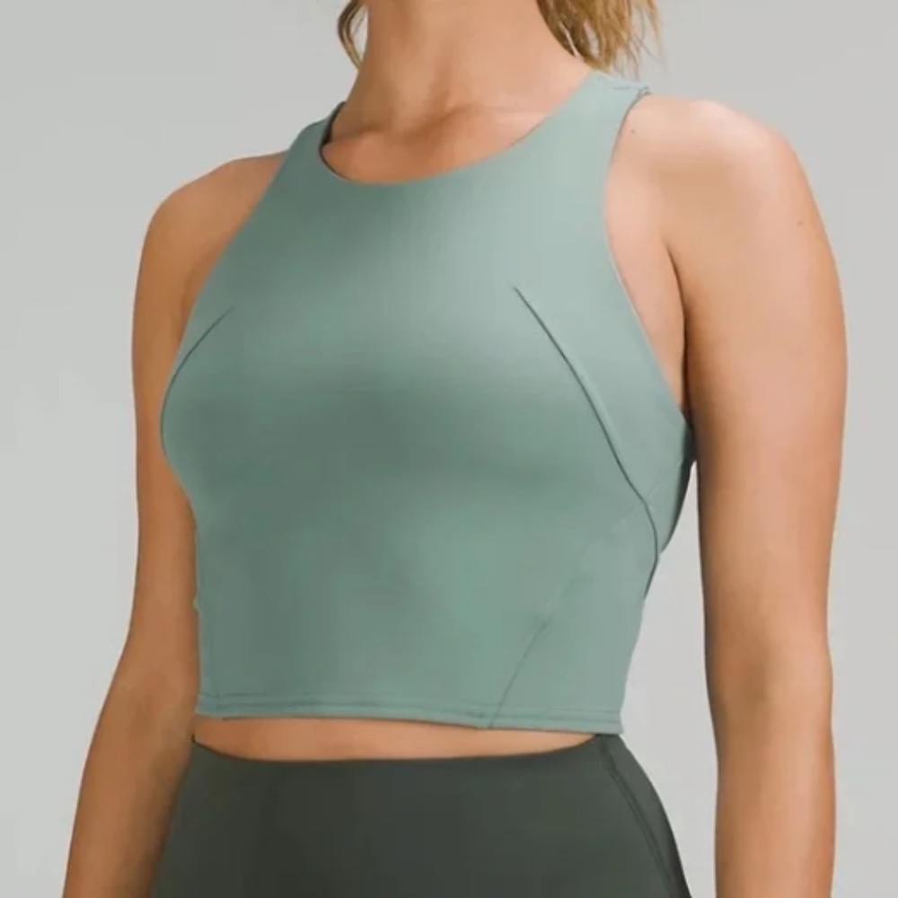 Lululemon Invigorate Training Tank Top Tidewater Teal 6